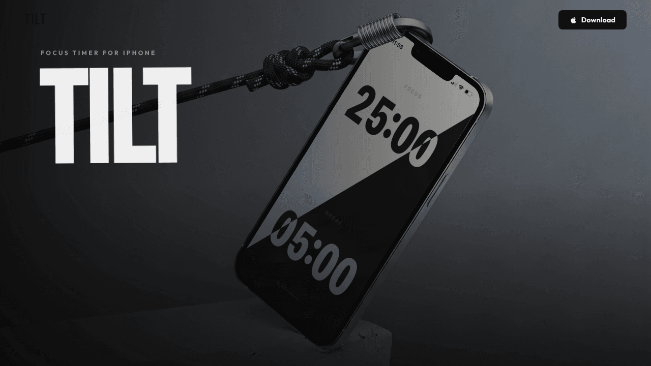 Tilt — Focus Timer