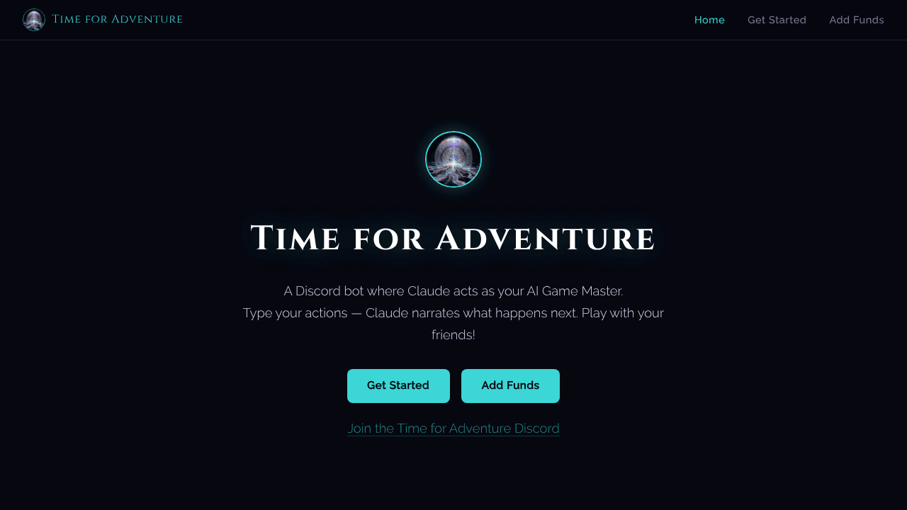 Time for Adventure