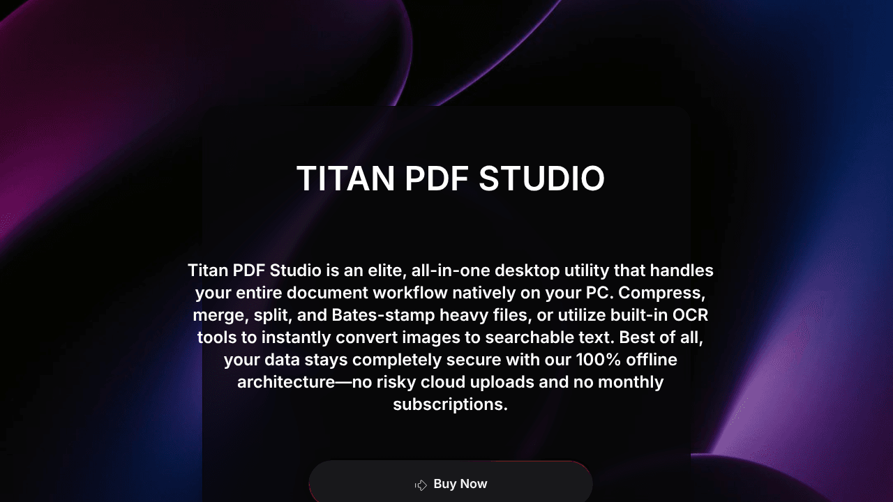 Titan PDF Studio (Offline Suite)