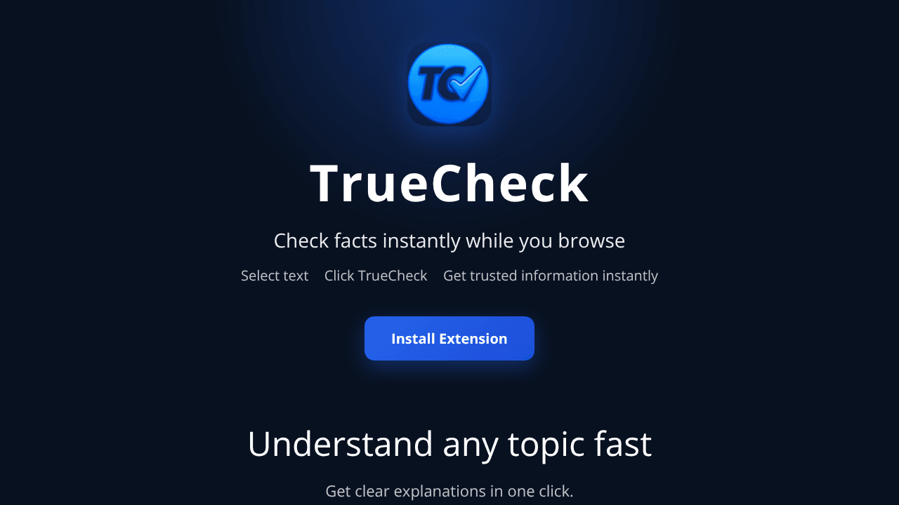 TrueCheck
