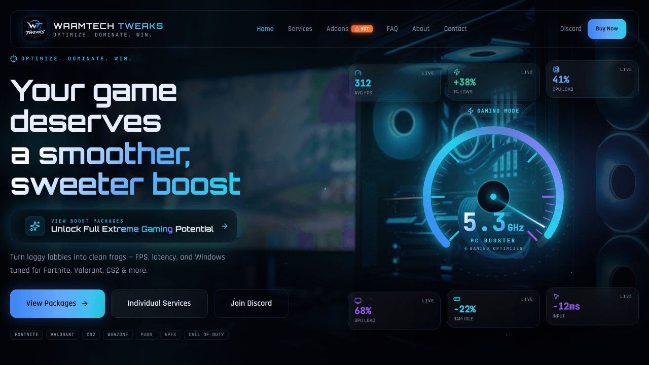 Tweaks PC and Games
