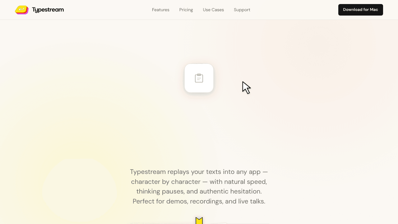 Typestream