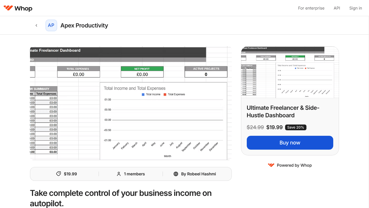 Ultimate Freelancer Dashboard