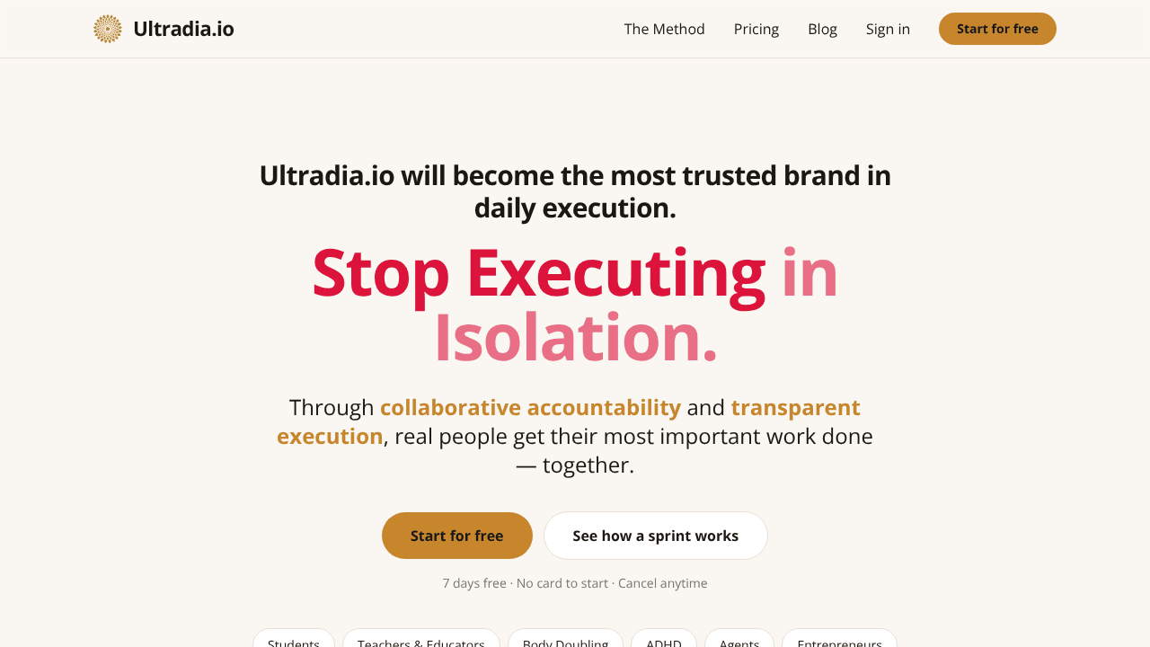 Ultradia.io
