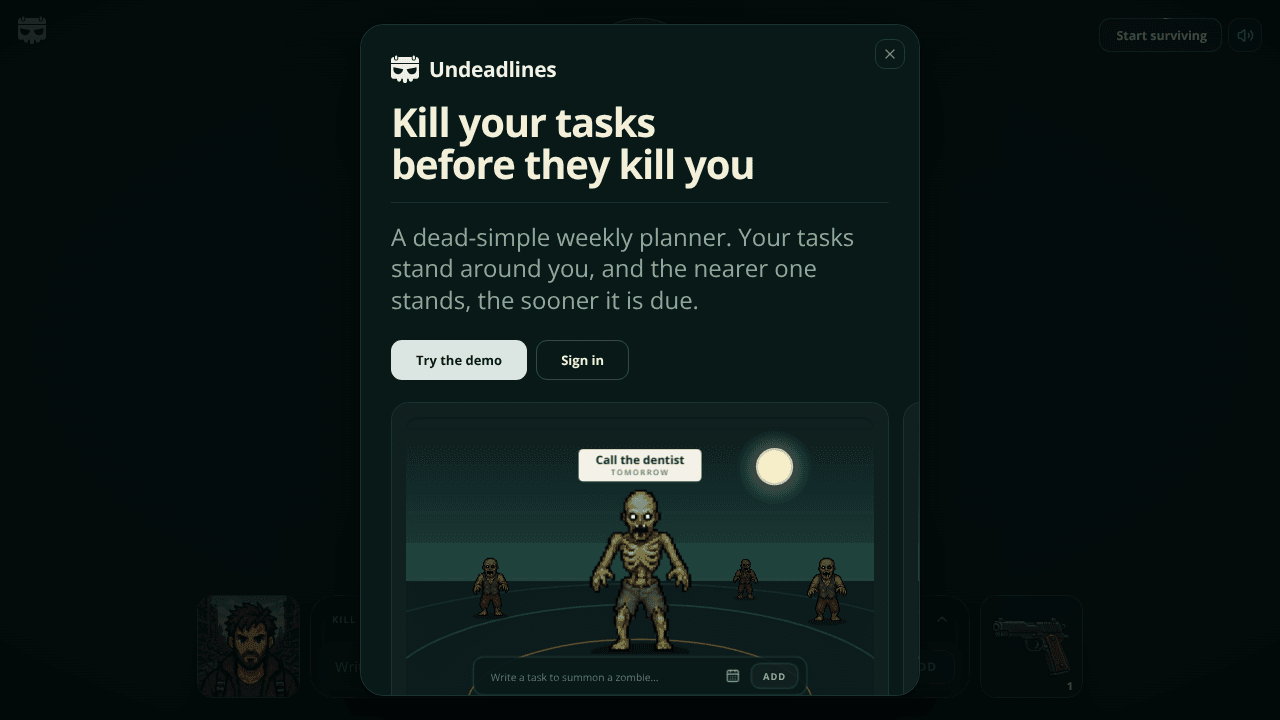 Undeadlines