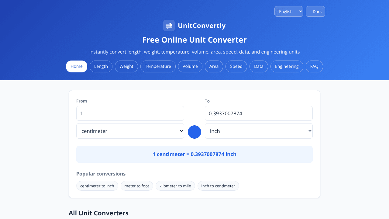 UnitConvertly