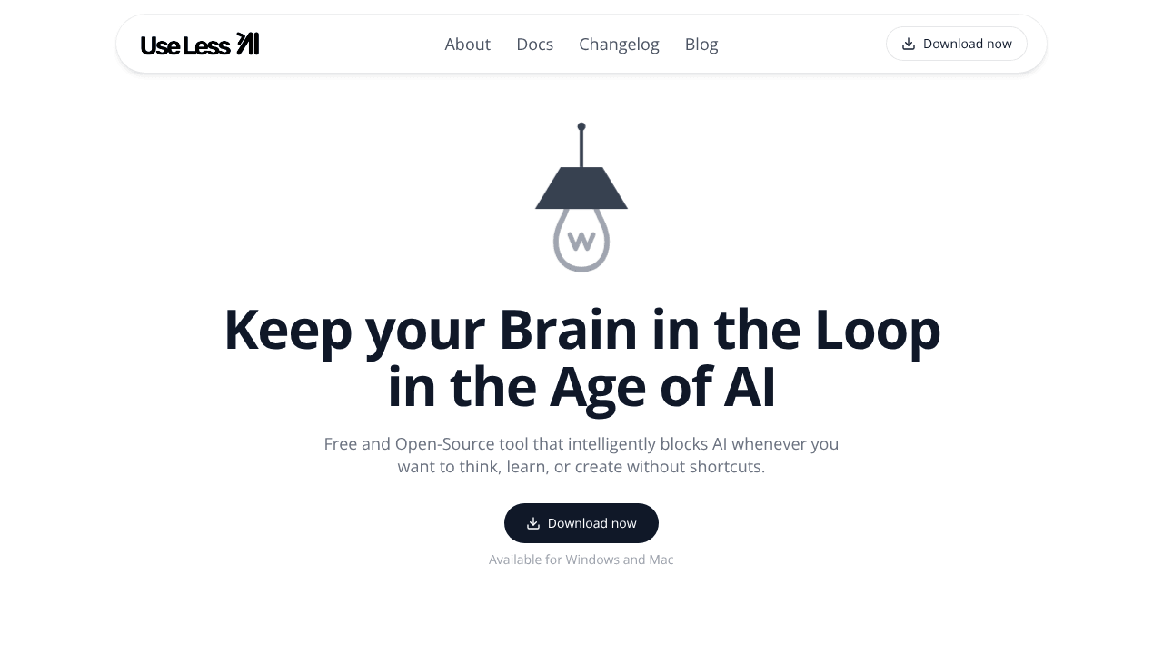 use less AI