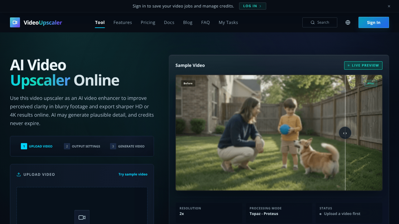 Video Upscaler