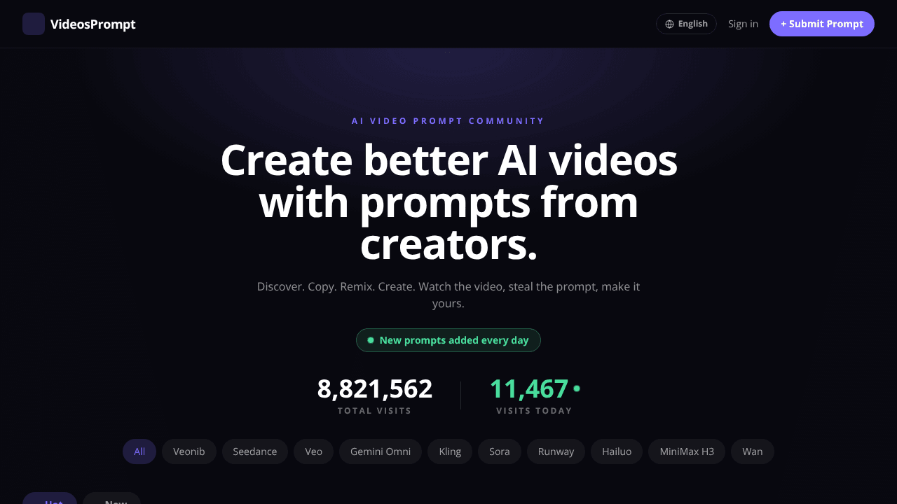 VideosPrompt