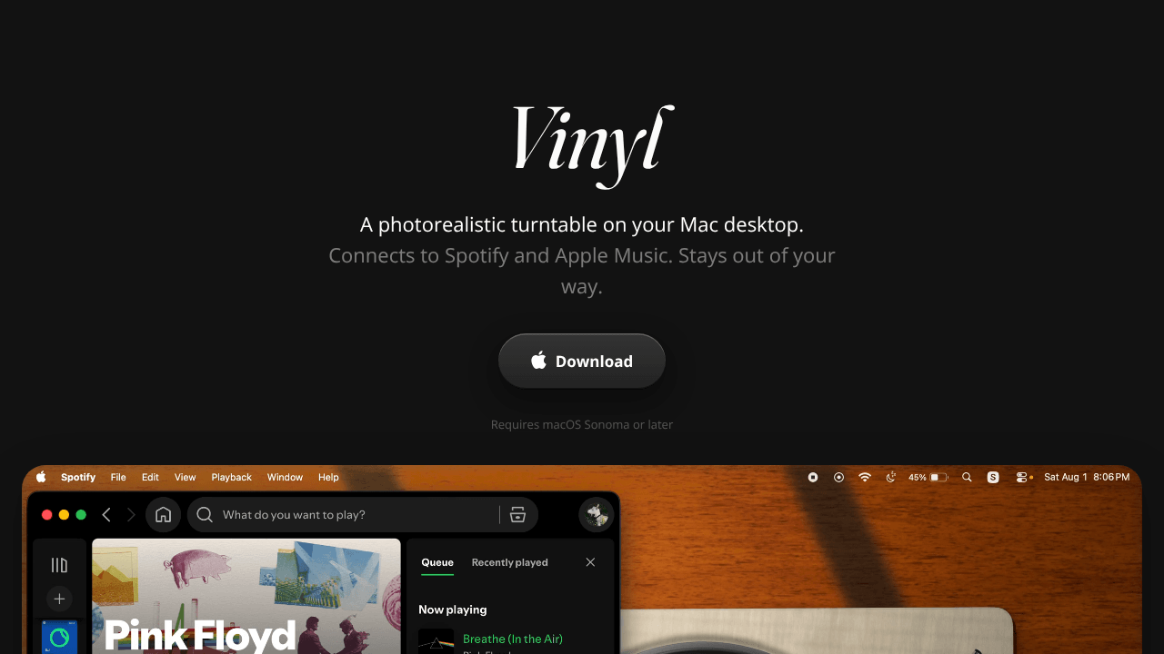Vinyl for Mac