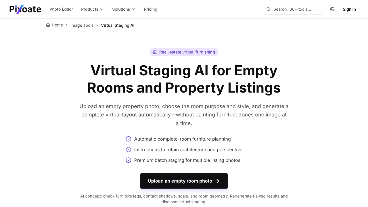 Virtual Staging AI