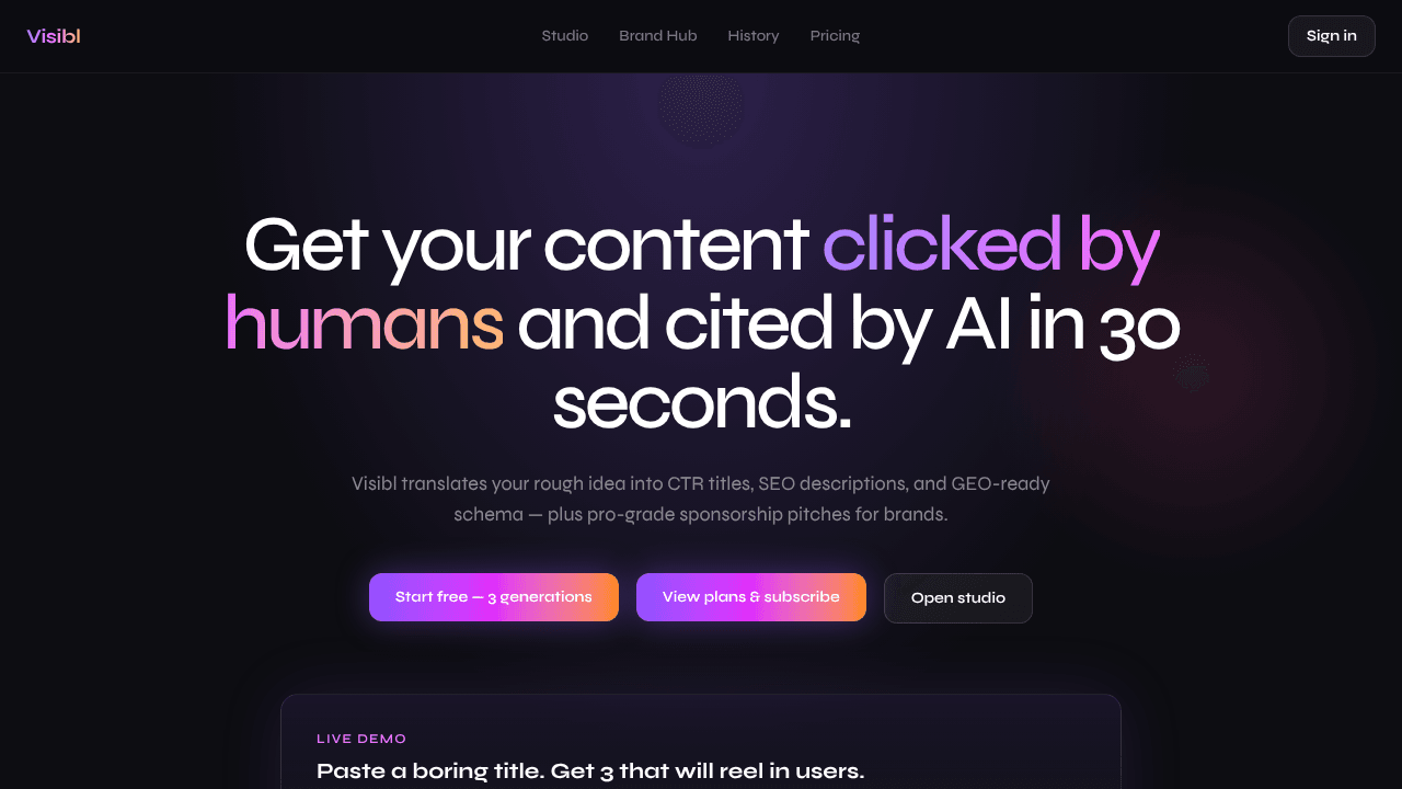 Visibl