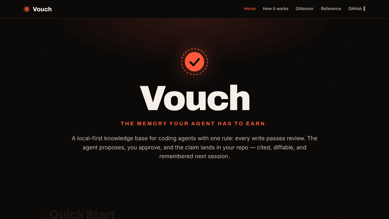 Vouch