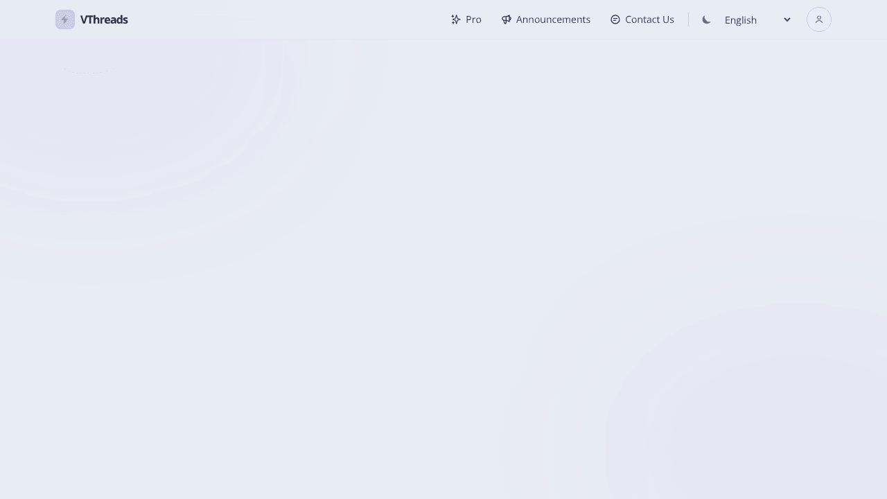 vthreads - Online Video Downloader