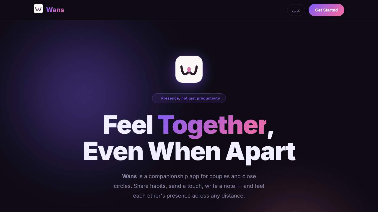 Wans — Feel Together, Even Apart