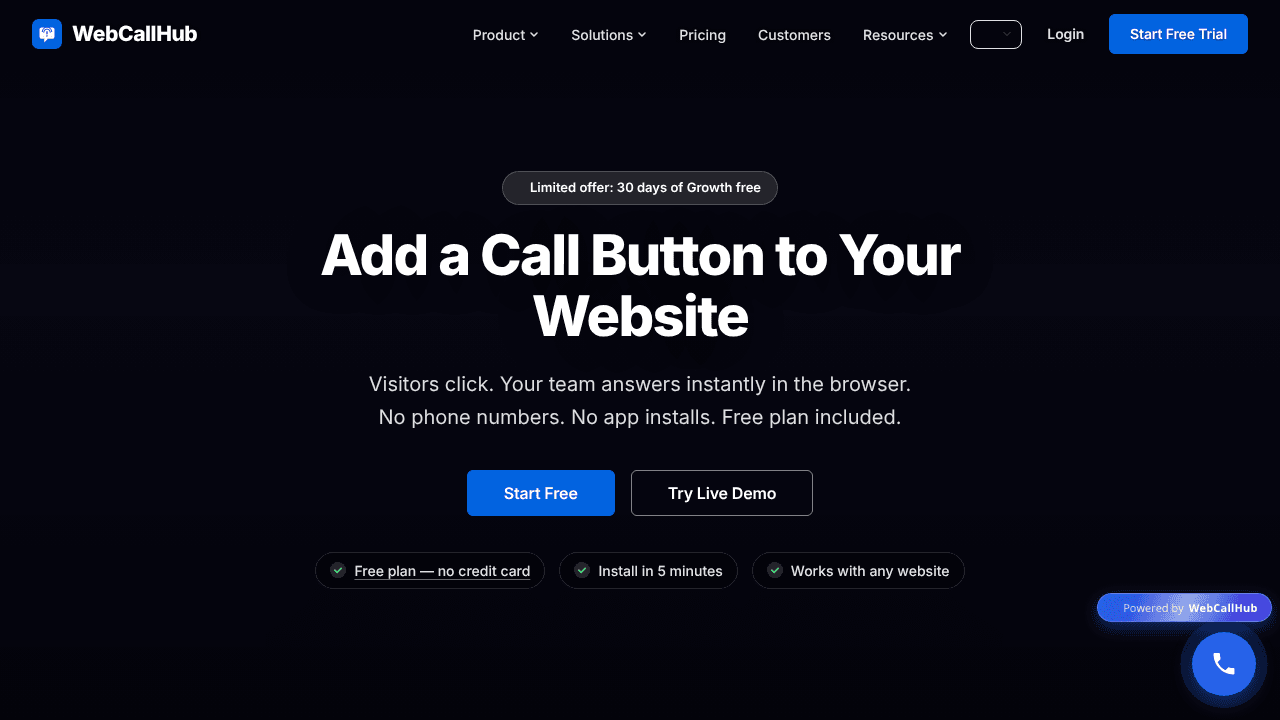 WebCallHub