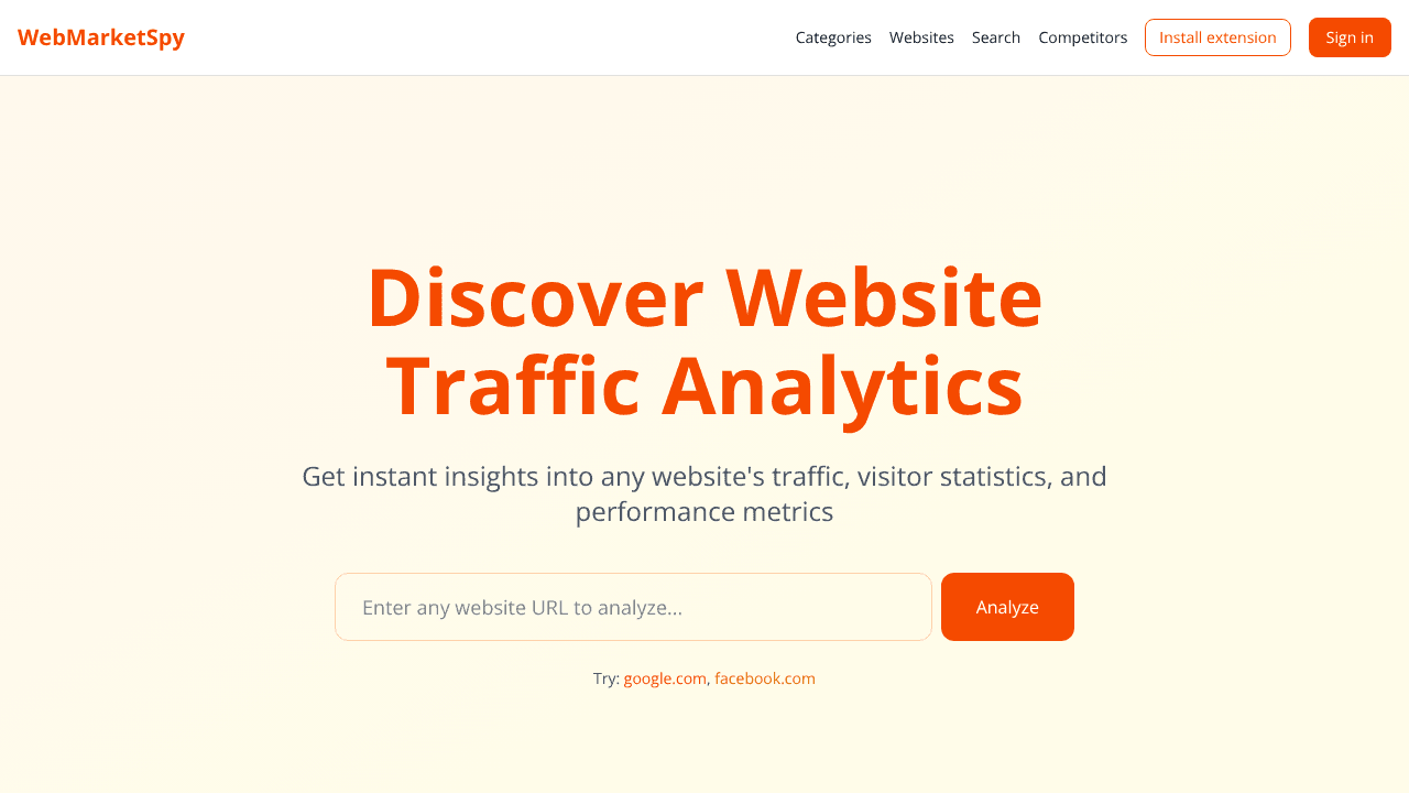 WebMarketSpy