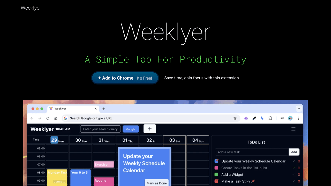 Weeklyer