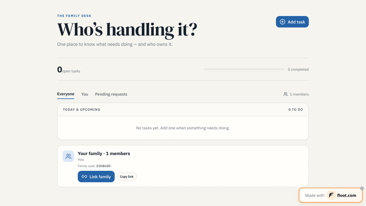 WH? - Who's Handling?