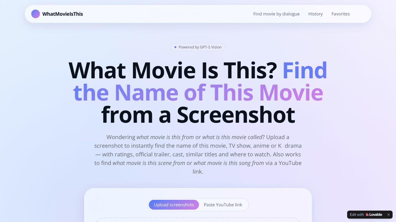 WhatMovieIsThis