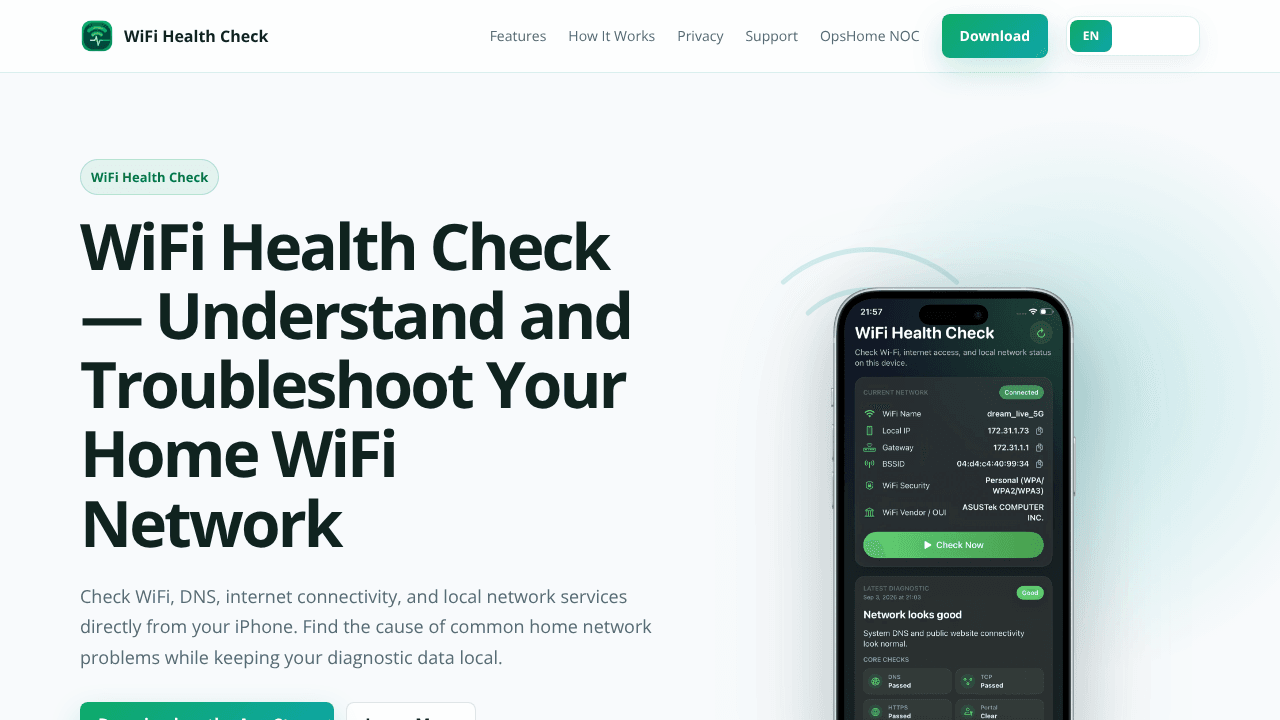 WiFi Health Check