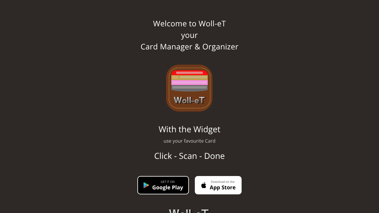 Woll-eT website screenshot