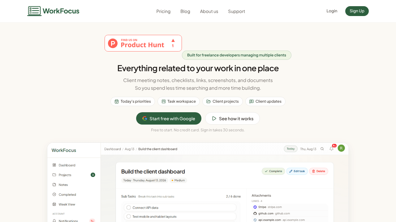 WorkFocus