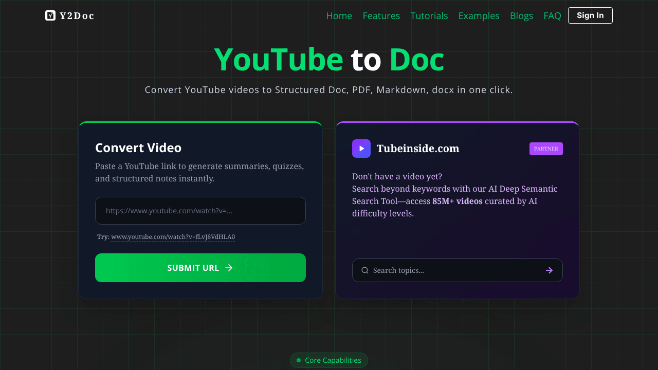 Y2Doc
