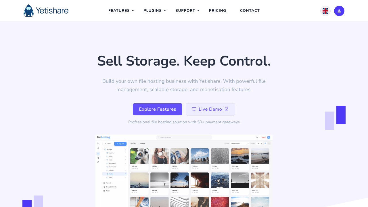 Yetishare