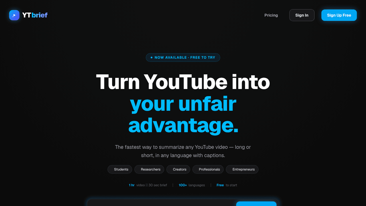YT-brief